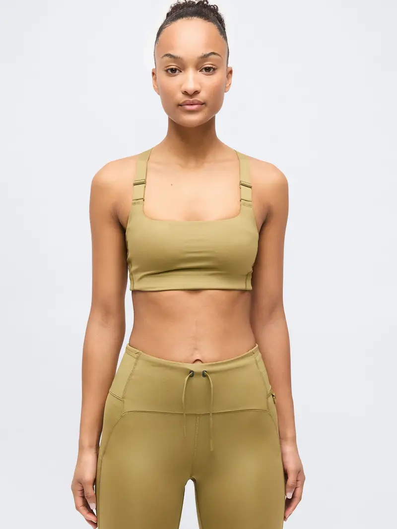 Reggiseno sportivo REFINA oliva miniatura 2