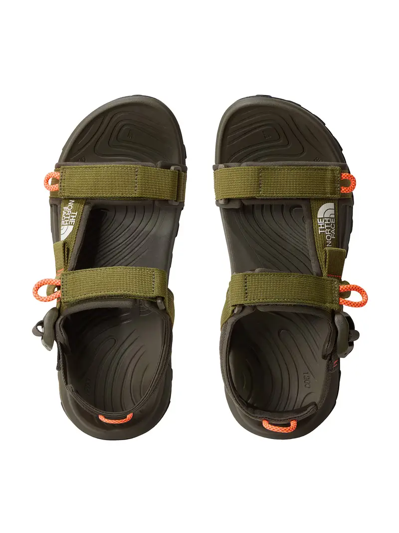 Sandalo oliva / arancione / nero miniatura 3