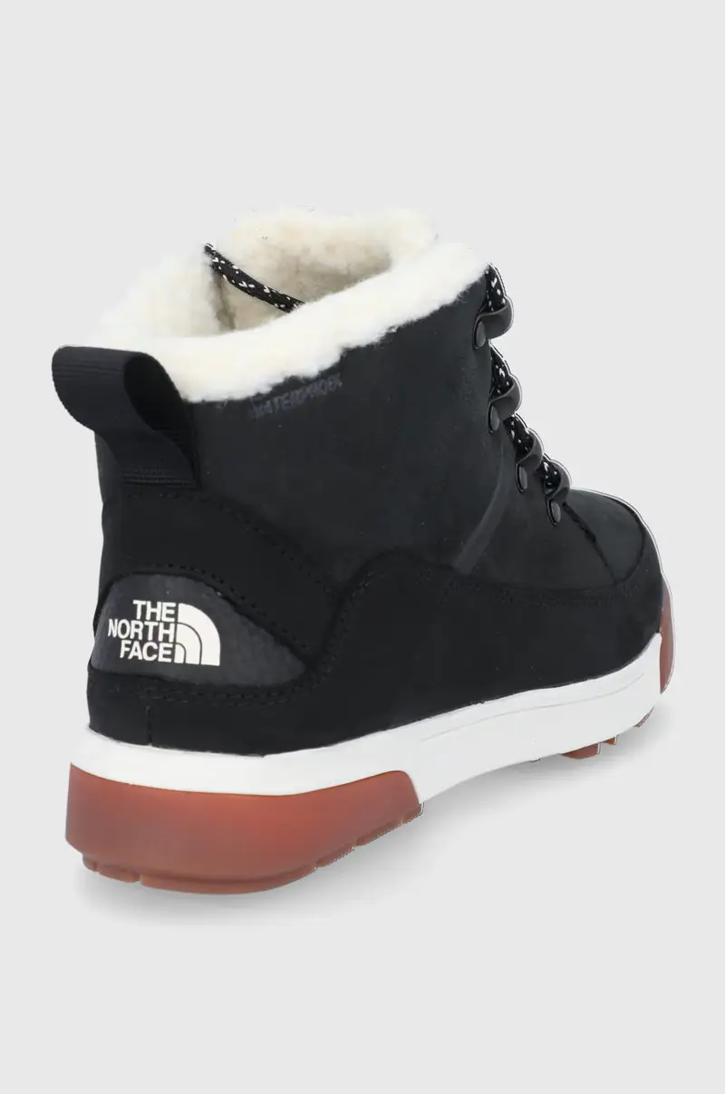 scarpe in pelle donna Nero miniatura 3