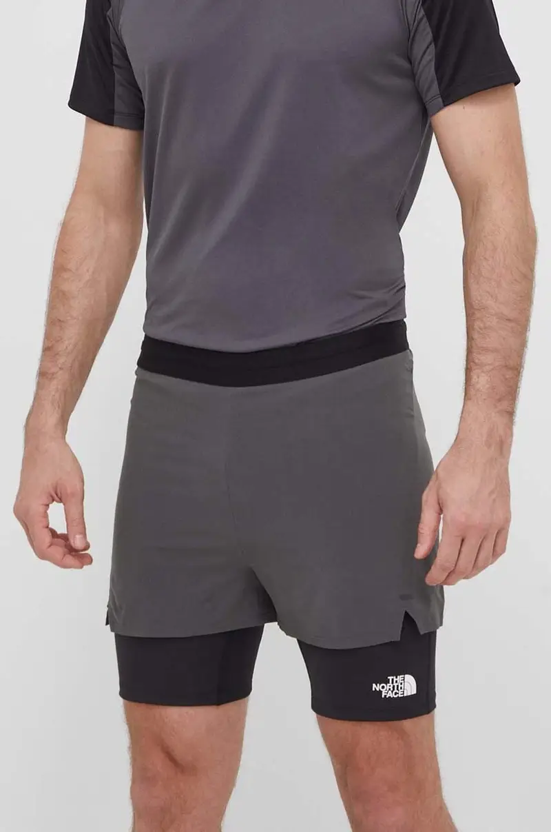 shorts sportivi Mountain Athletics uomo colore grigio NF0A87CKWUO1