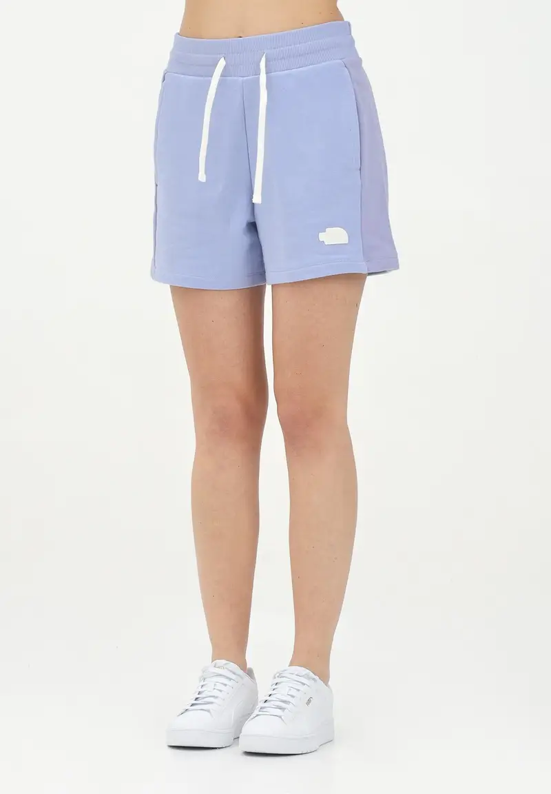 THE NORTH FACE Shorts Terry Relaxed lilla da donna