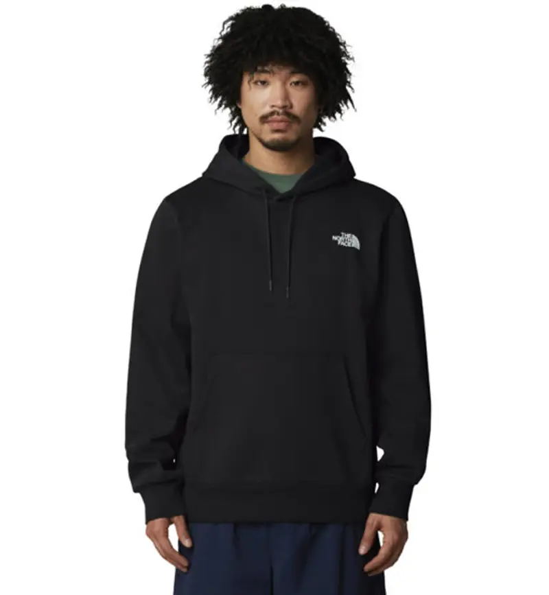 Simple Dome M - felpa con cappuccio - uomo Black