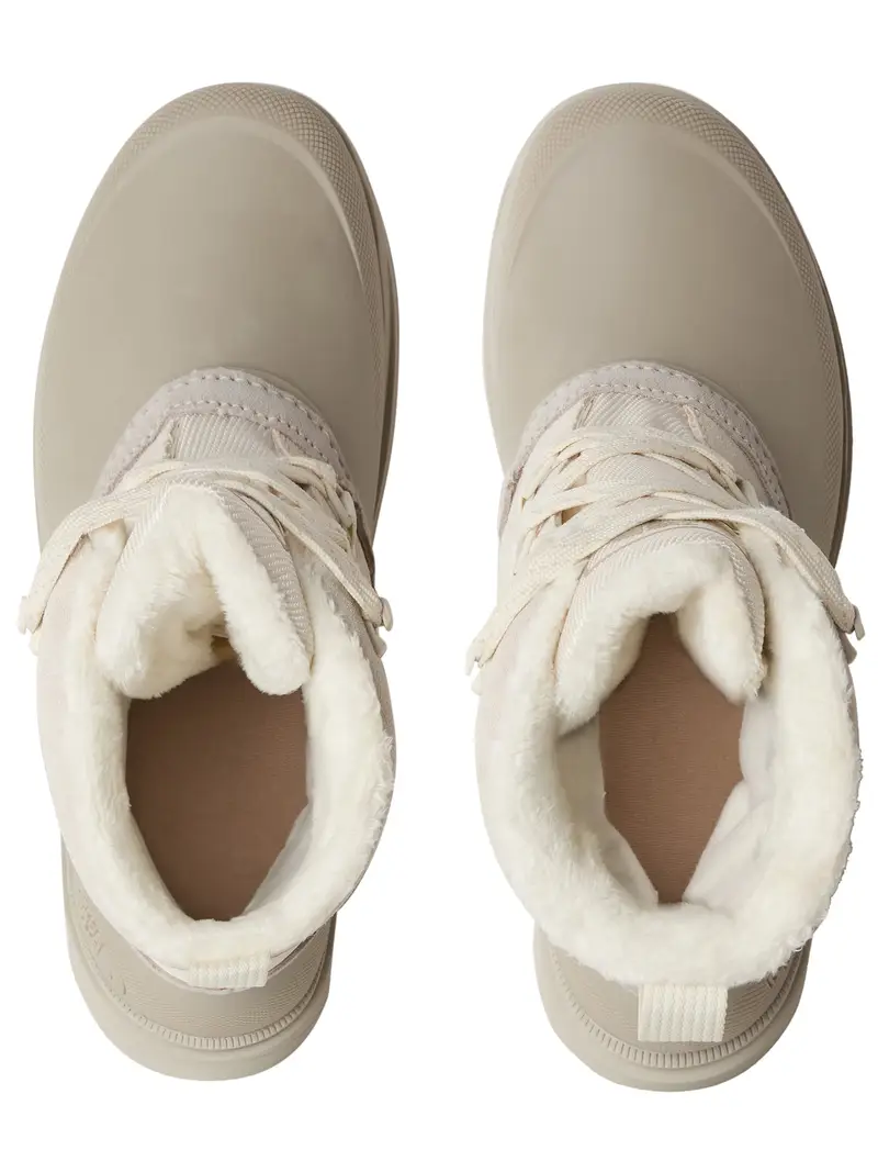 Stivaletto stringato Shellista beige / bianco lana miniatura 3