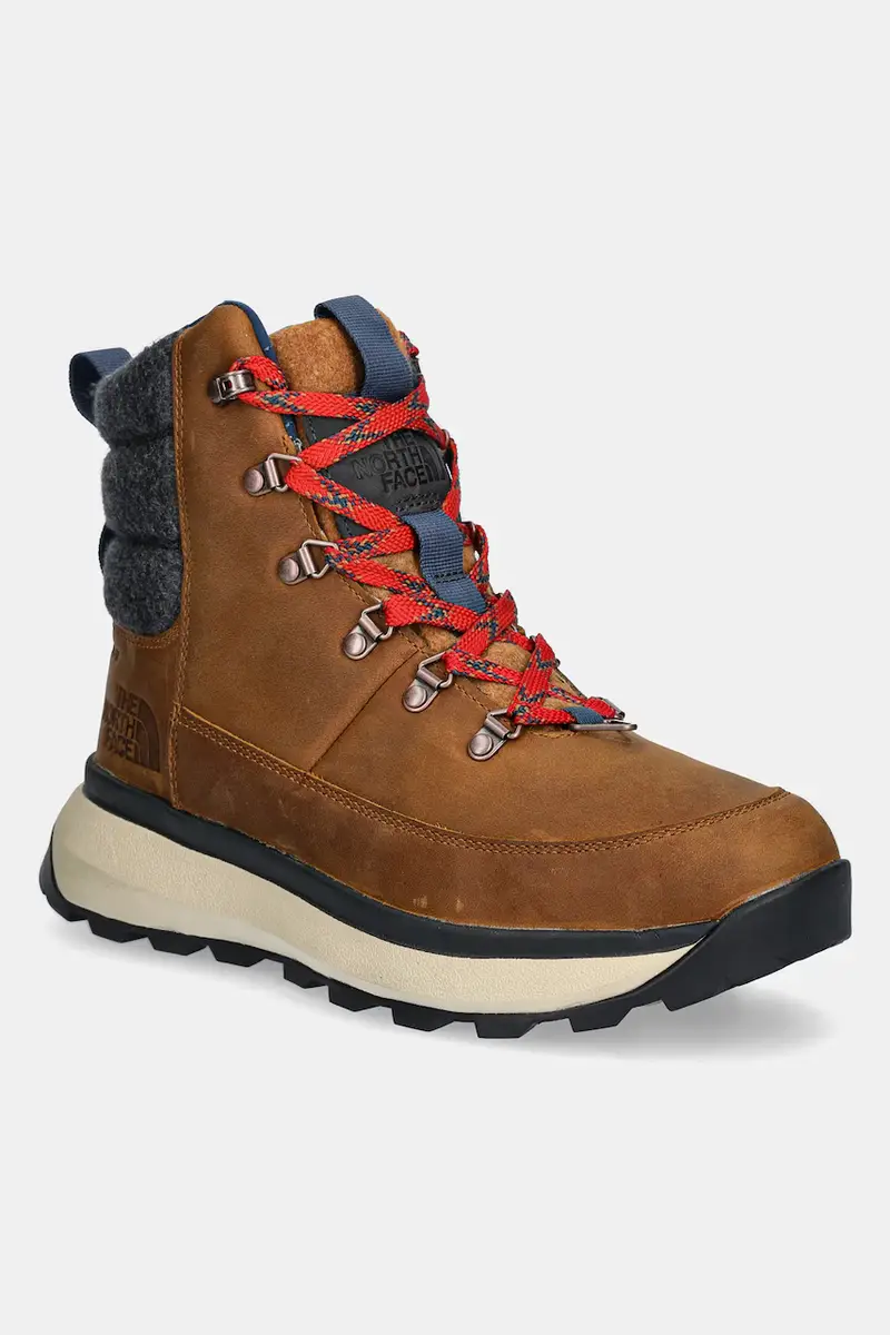 stivali da neve Bergen Leather colore marrone NF0A8A9M8O11