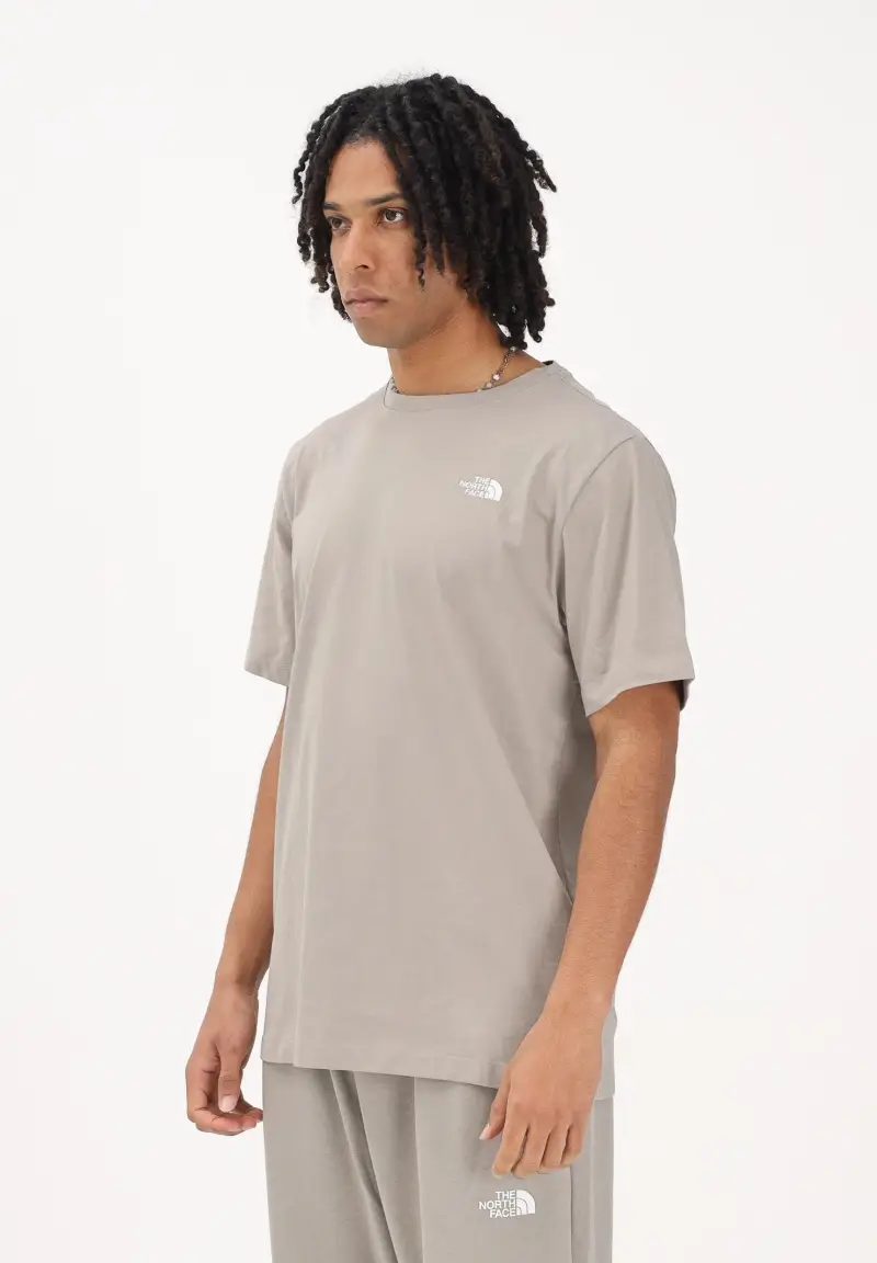 T-shirt a manica corta Evolution Simple Dome Regular fango da uomo