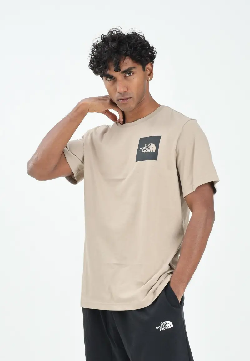 The North Face T-shirt Uomo Beige 3103694 miniatura 2