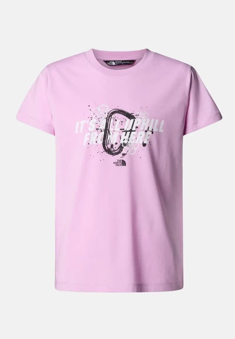 The North Face T-shirt Bambina Rosa 917951