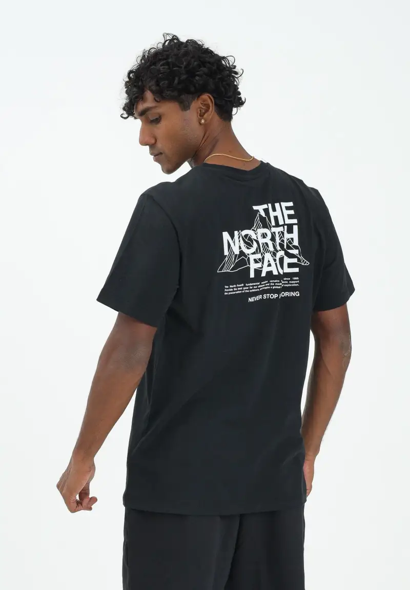 The North Face T-shirt Uomo Nero 3103709 miniatura 2