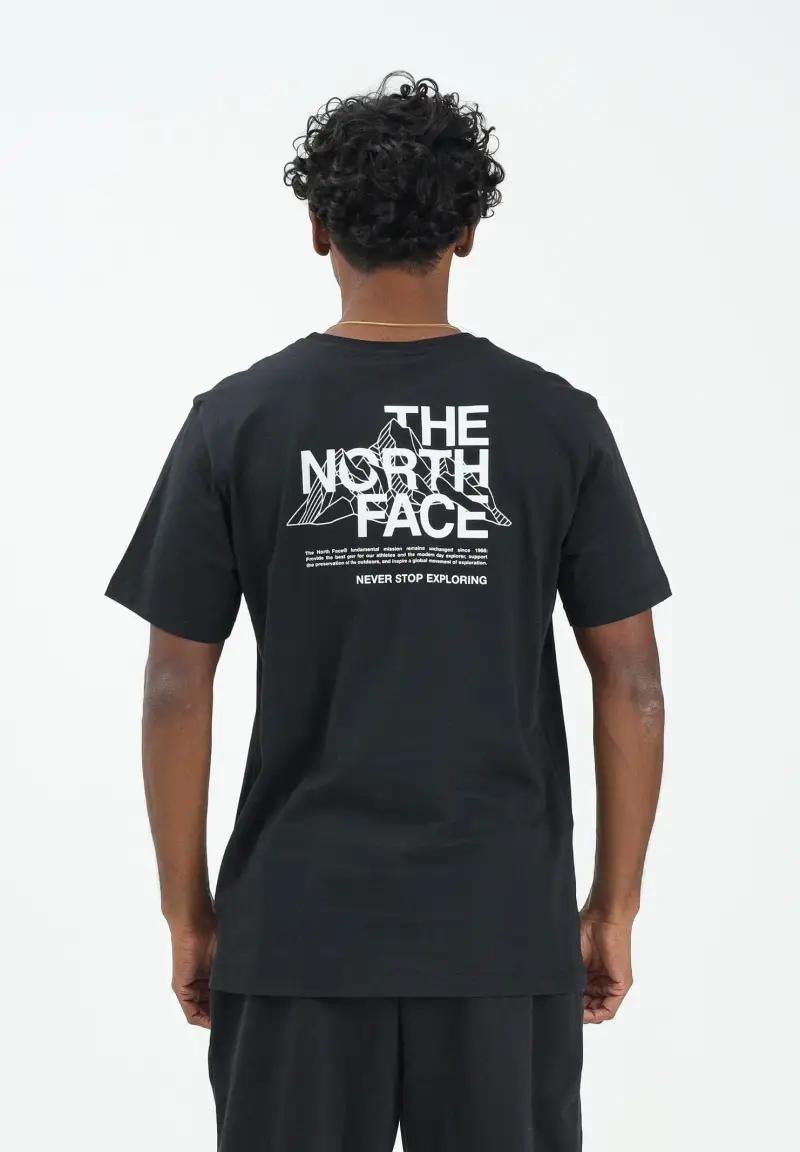The North Face T-shirt Uomo Nero 3103709 miniatura 3