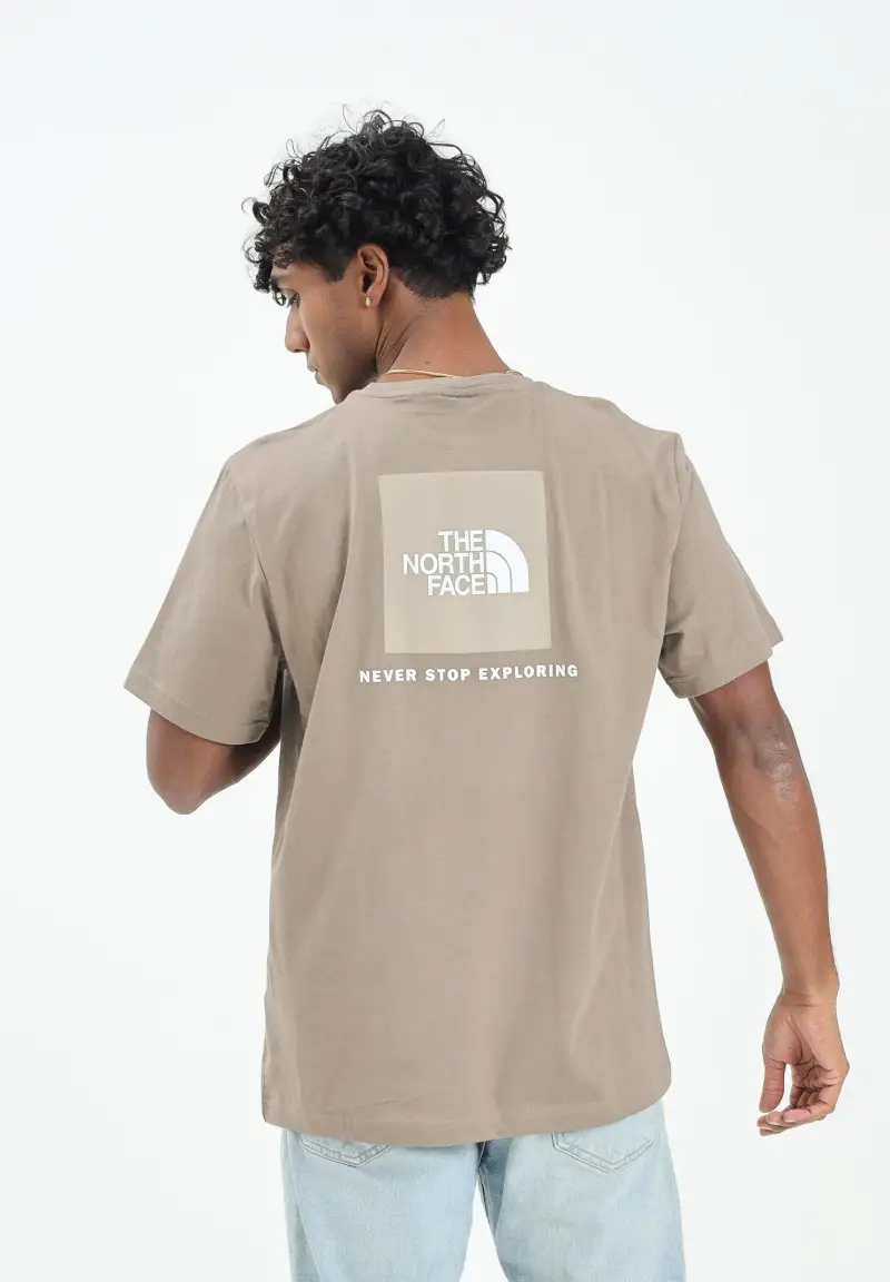 The North Face T-shirt Uomo Beige 3103590 miniatura 2