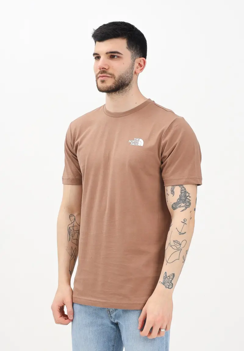 The North Face T-shirt Uomo Marrone 919282