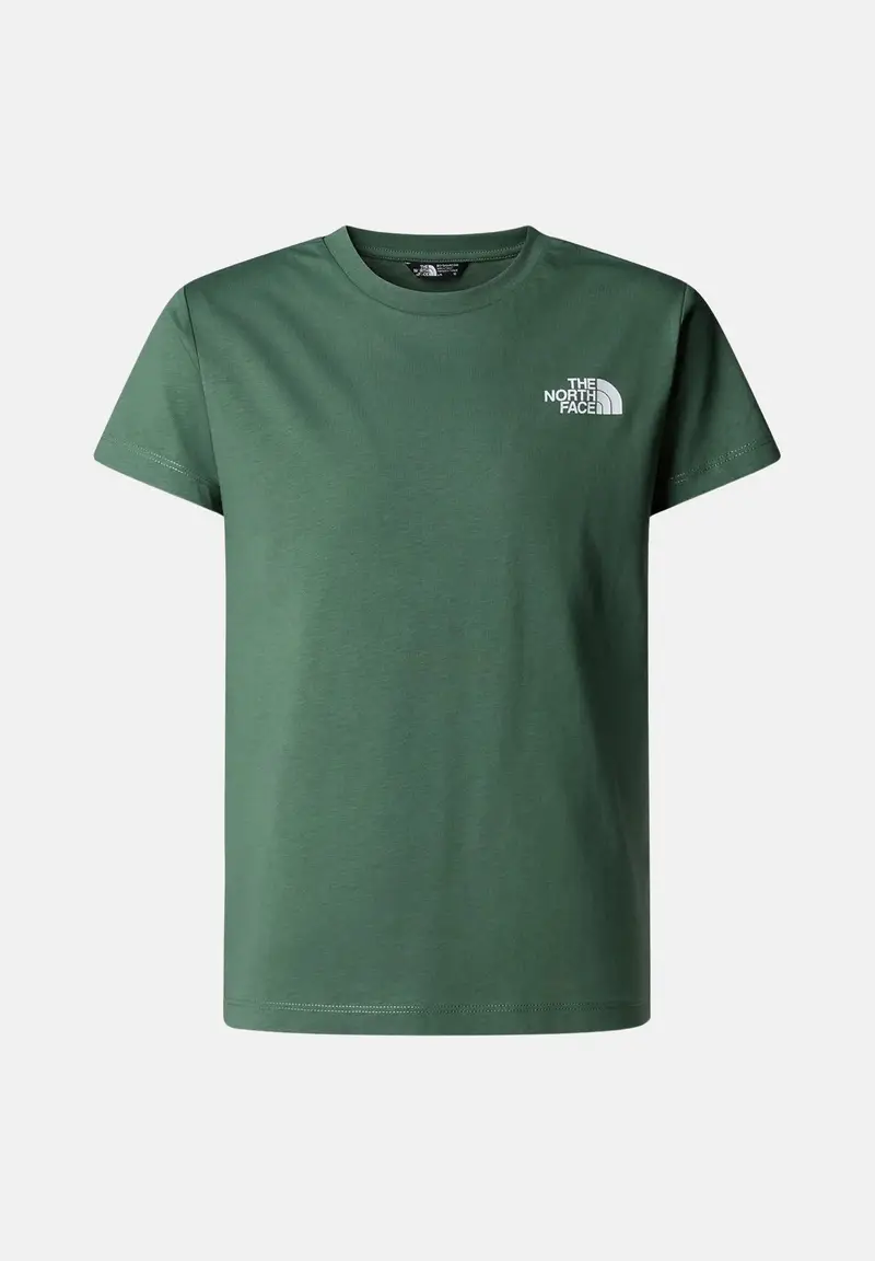 The North Face T-shirt Bambino Verde 917701