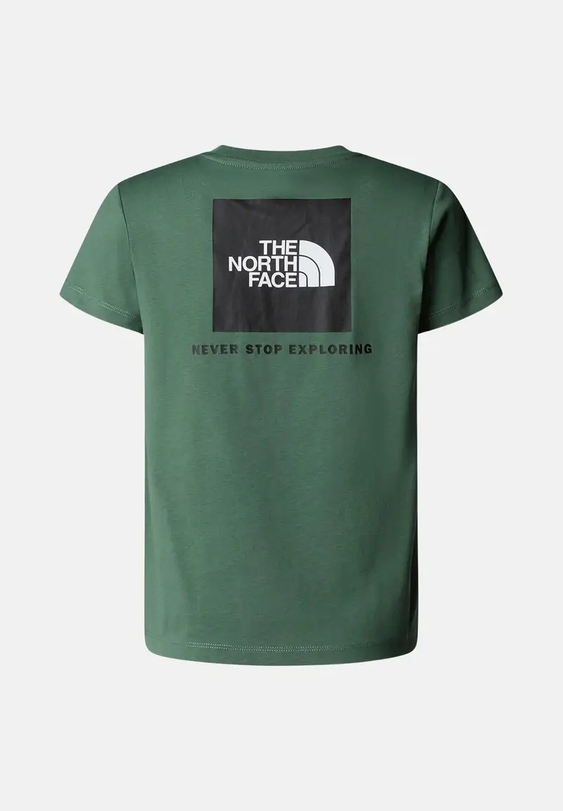 The North Face T-shirt Bambina Verde 917701 miniatura 2