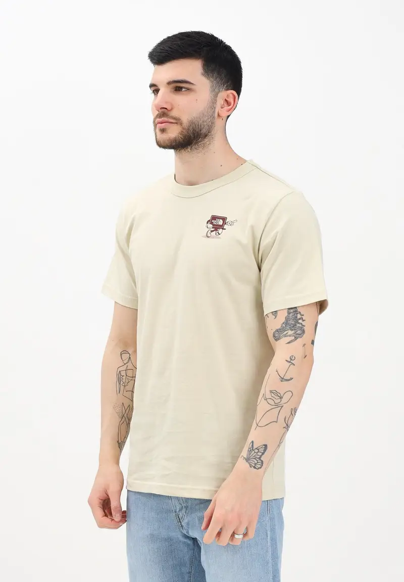 The North Face T-shirt Uomo Beige 918958
