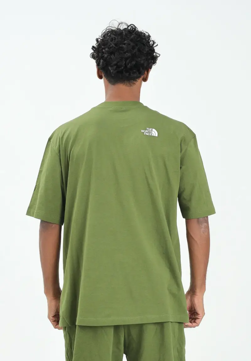 The North Face T-shirt Uomo Verde 3103635 miniatura 3
