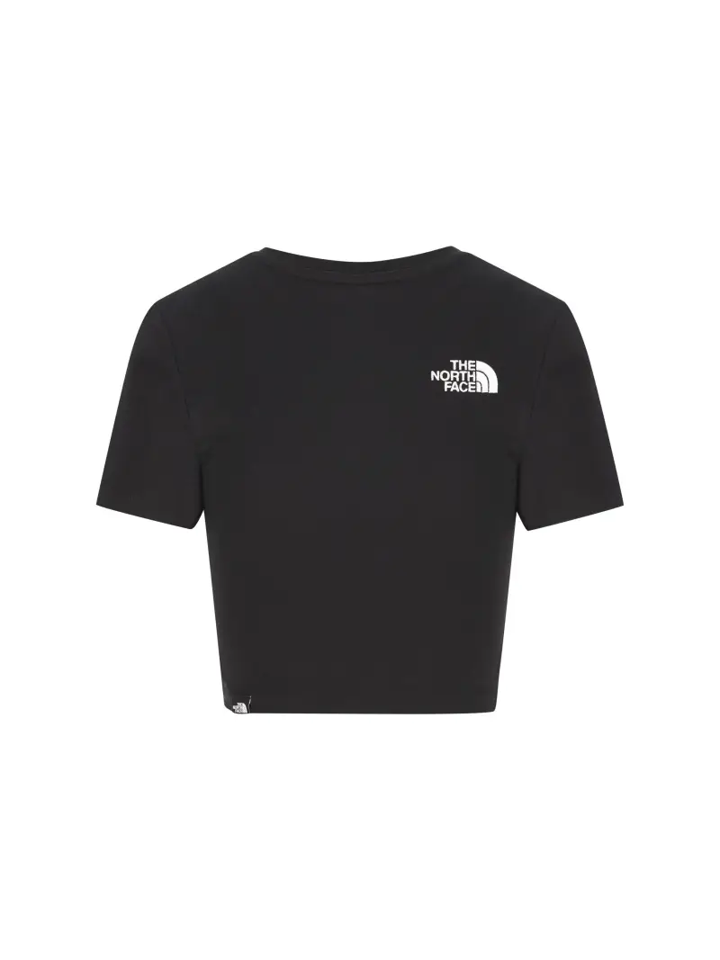 T-Shirt Corta In Cotone NERO miniatura 2