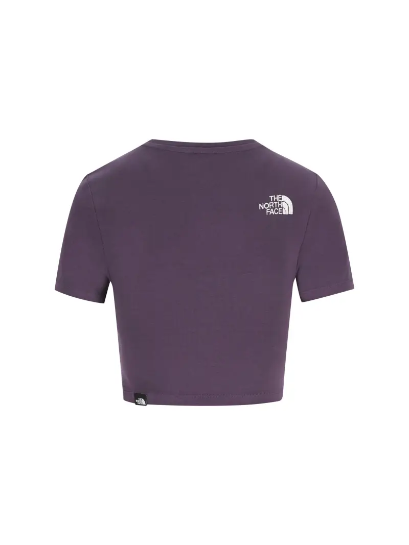 T-Shirt Corta In Cotone VIOLA miniatura 2