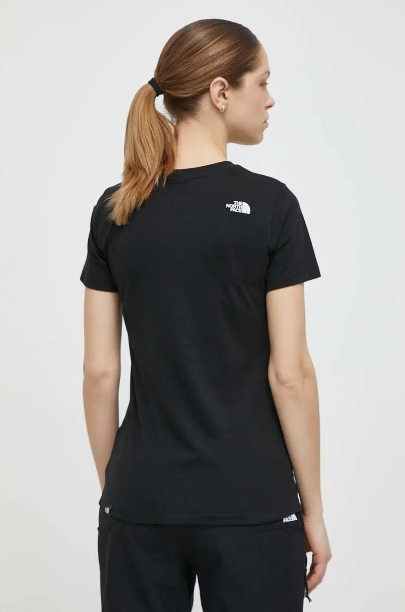 The North Face T-shirt Donna Nero 3121770 miniatura 2