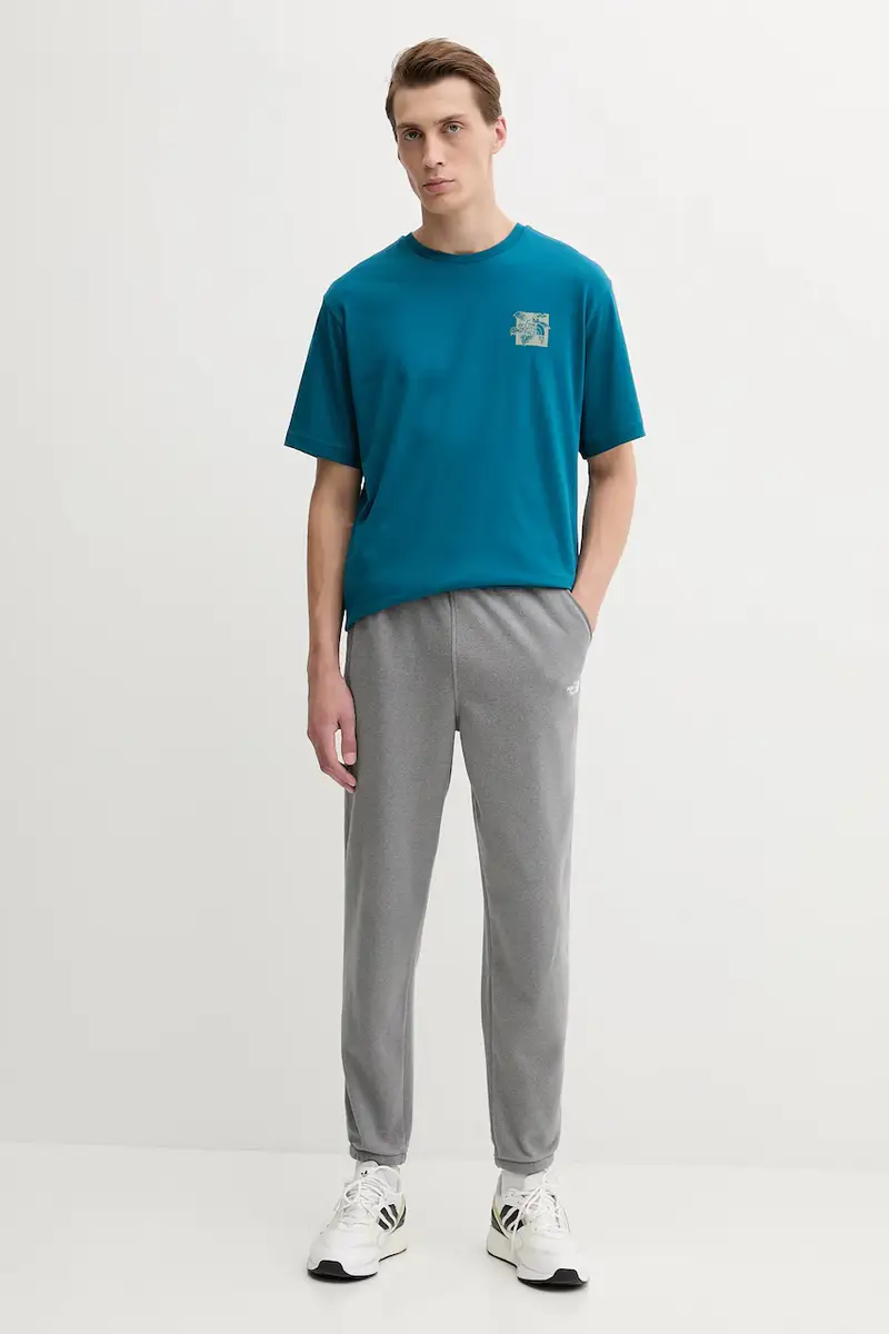 The North Face T-shirt Uomo Turchese 3121824 miniatura 2