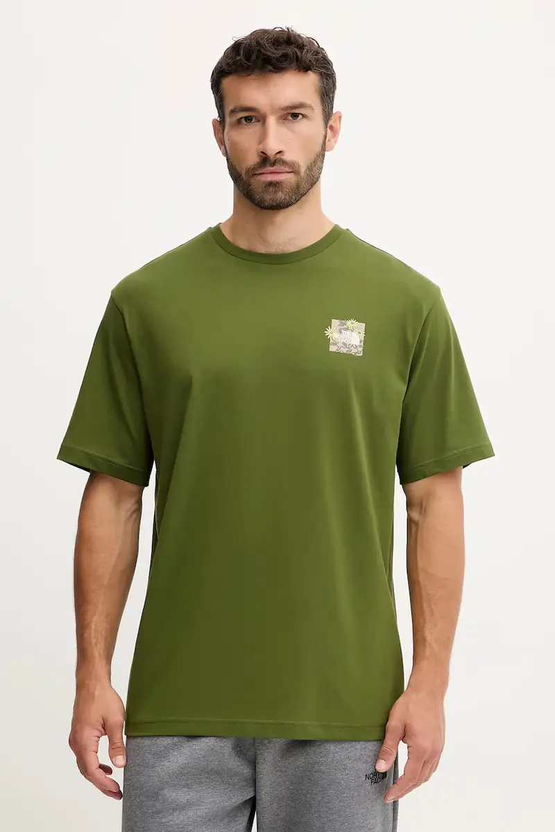 The North Face T-shirt Uomo Verde 3121846