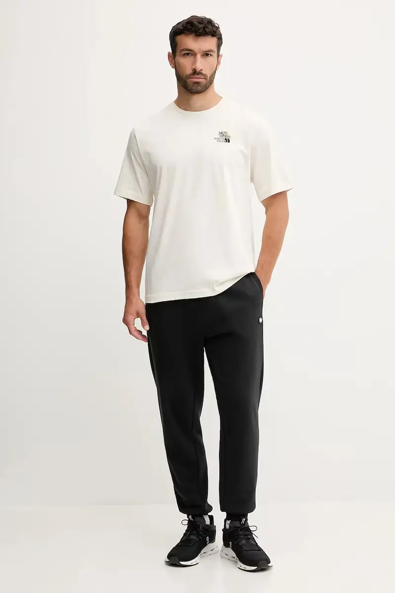 The North Face T-shirt Uomo Beige 3121566 miniatura 2