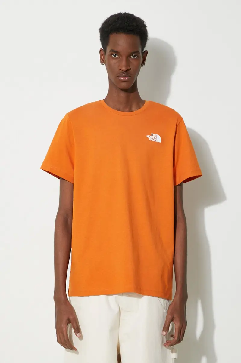 The North Face T-shirt Uomo Arancione 2240199