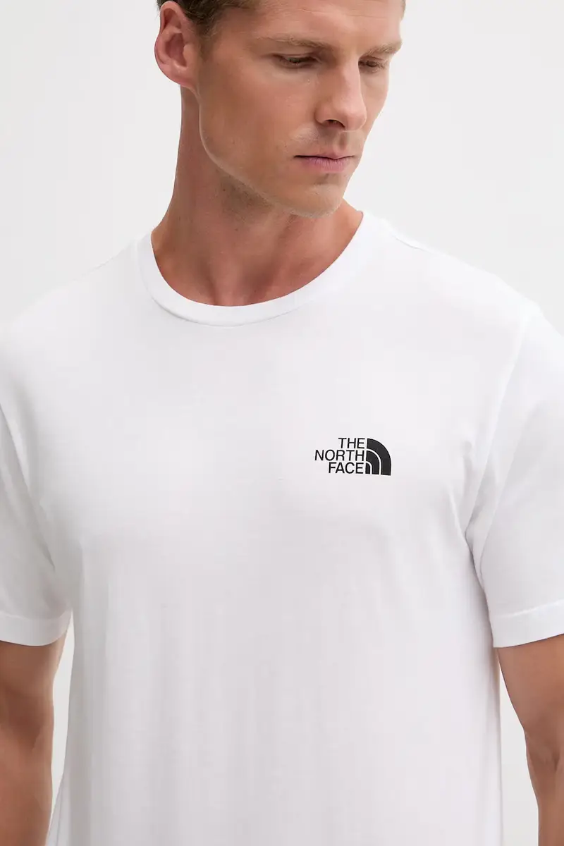 The North Face T-shirt Uomo Bianco 3121590 miniatura 4