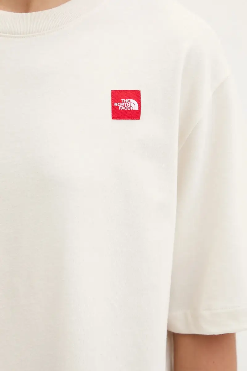The North Face T-shirt Donna Beige 3572460 miniatura 5