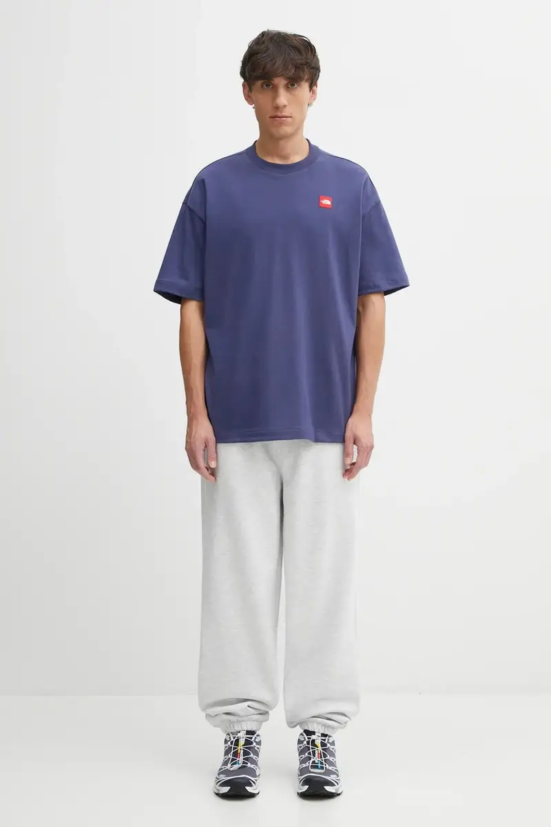 The North Face T-shirt Uomo Blu 3241599 miniatura 5