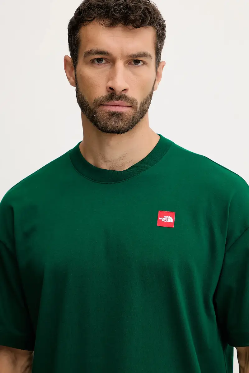The North Face T-shirt Uomo Verde 3669263 miniatura 4