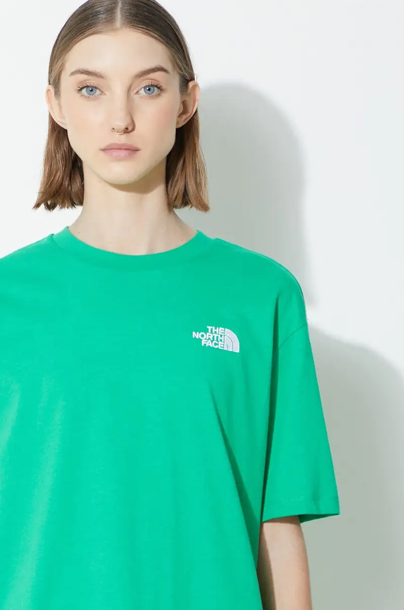 The North Face T-shirt Donna Verde 2810209 miniatura 3