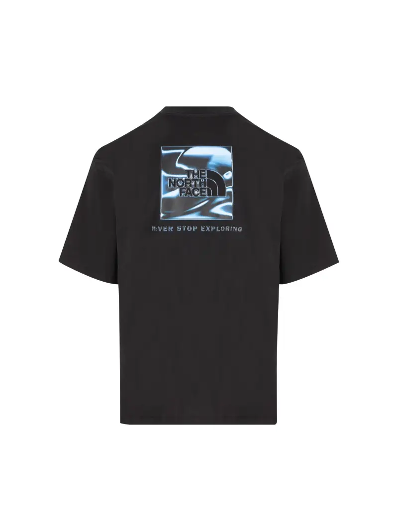 T-shirt Liquid NSE Box Oversized Graphic NERO miniatura 2