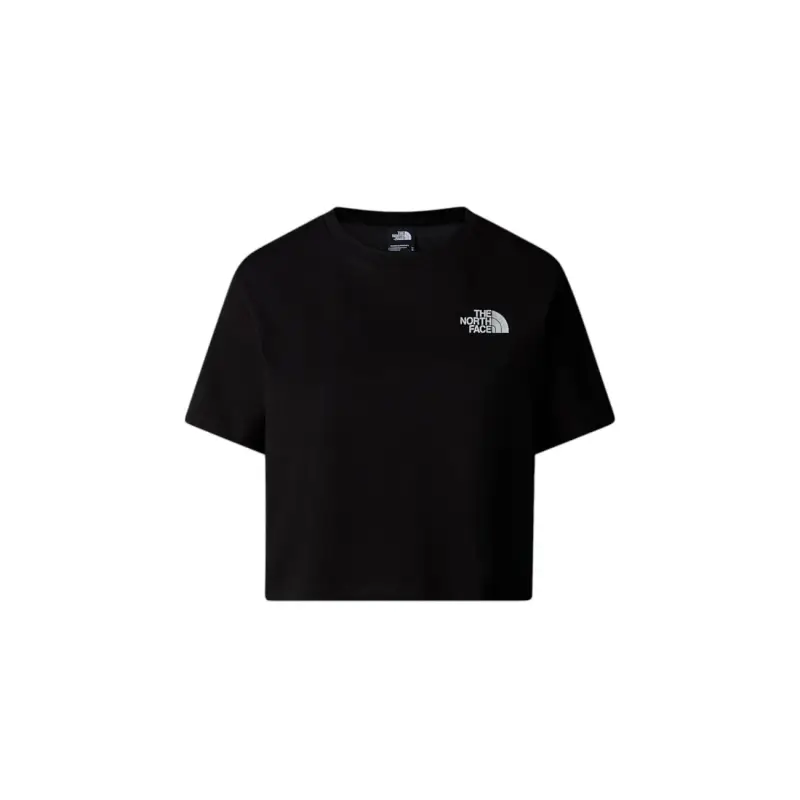 T-shirt Nera Stampa Donna The North Face - black / XS
