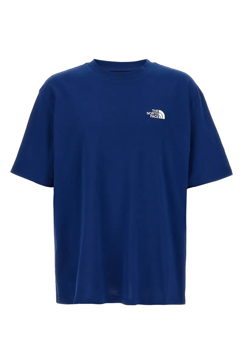 T-Shirt Simple Dome Blu
