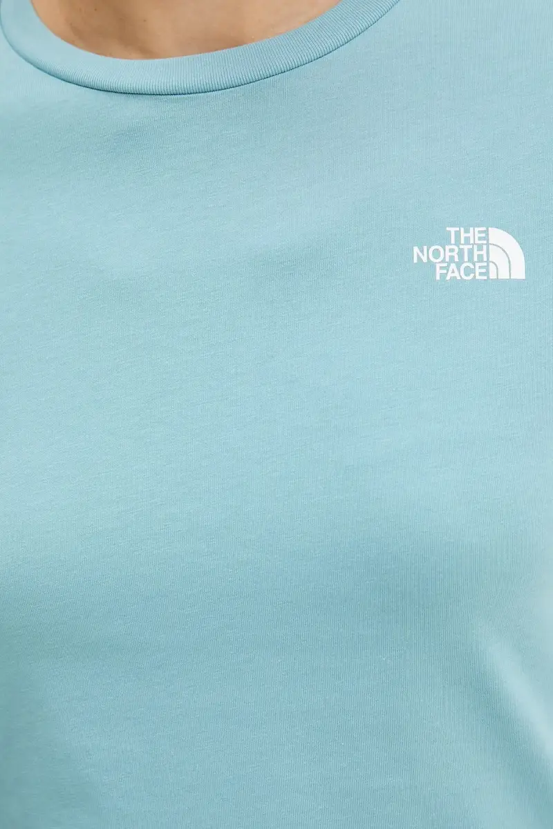The North Face T-shirt Donna Blu 3121606 miniatura 5