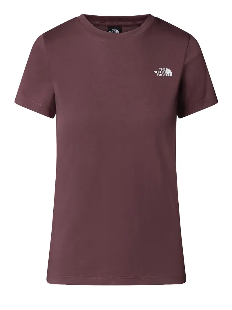 The North Face T-shirt Donna Bordeaux 3219834