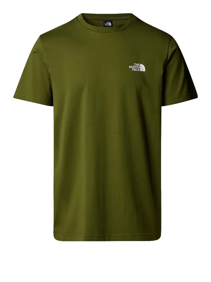 The North Face T-shirt Uomo Verde 3220493