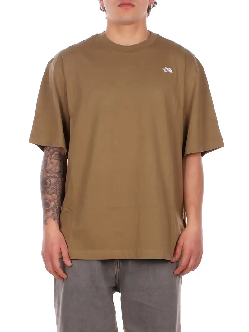 T-shirt Uomo THE NORTH FACE Cedar green tnf essential simple dome os