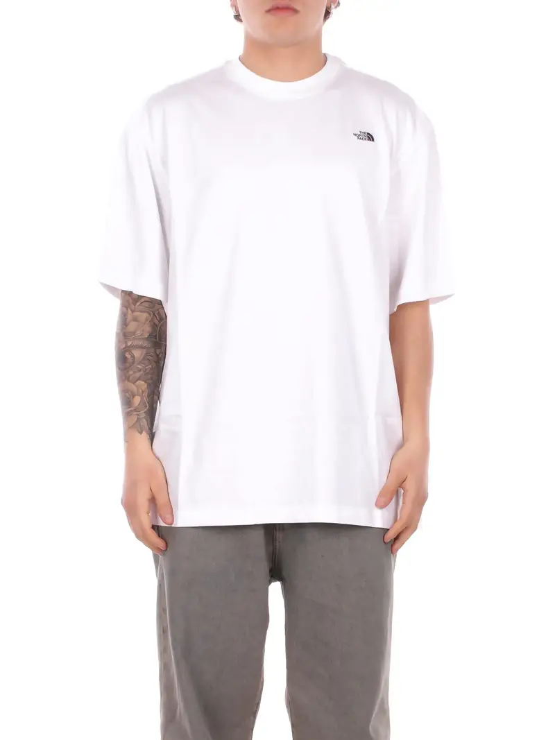 T-shirt Uomo THE NORTH FACE White tnf essential simple dome os