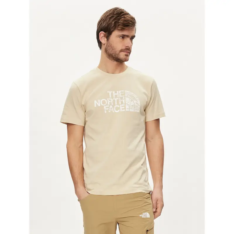 The North Face T-shirt Beige 3341303