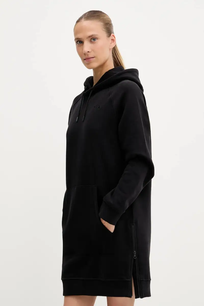 vestito in cotone colore nero NF0A8E48JK31 miniatura 4