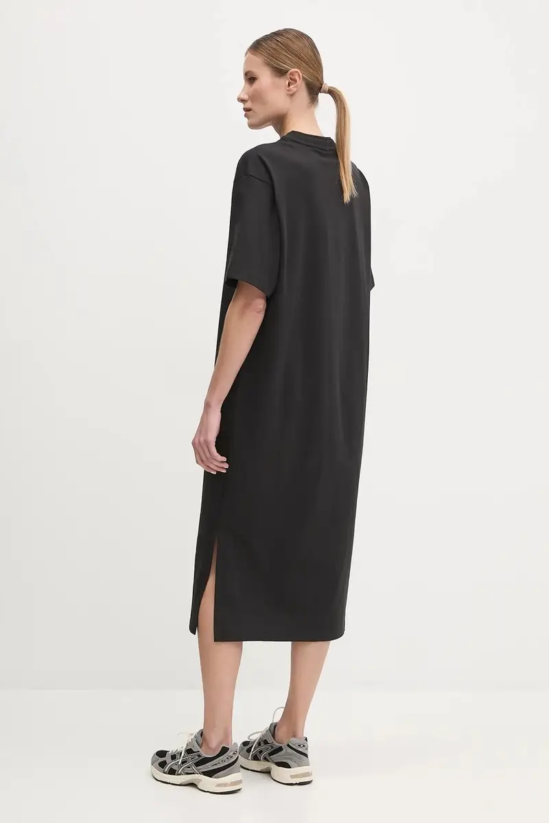 vestito in cotone Oversized colore nero NF0A8C2EJK31 miniatura 3