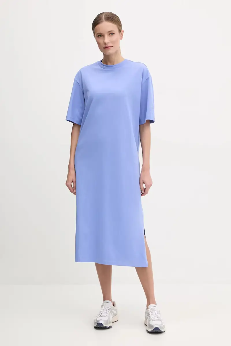 vestito in cotone Oversized colore violetto NF0A8C2E0YI1