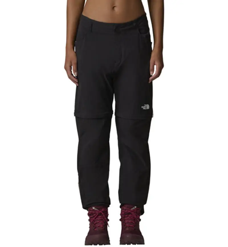 W Exploration Conv Reg - pantaloni trekking - donna Black