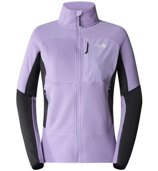 W Stormgap Powergrid Hoodie - felpa in pile - donna Violet