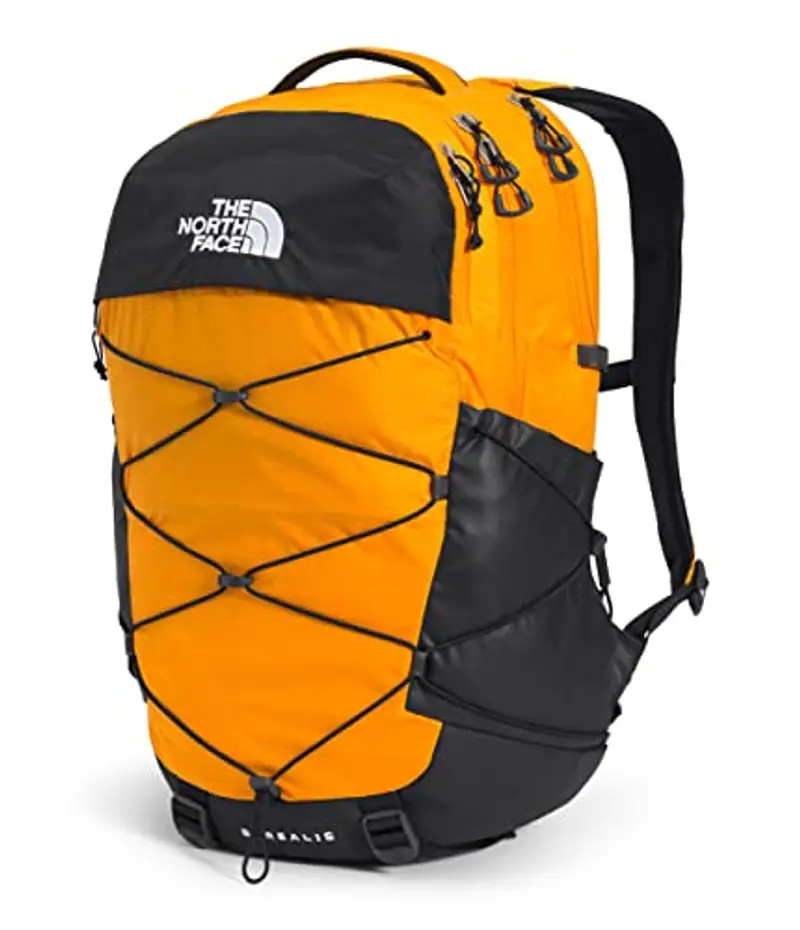 The North Face - Zaino Borealis per la scuola e per laptop, in arancio e nero (Cone Orange/TNF Black), misura unica miniatura 2