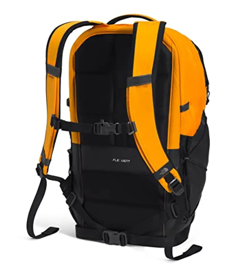 The North Face - Zaino Borealis per la scuola e per laptop, in arancio e nero (Cone Orange/TNF Black), misura unica miniatura 3