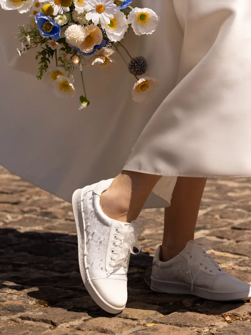 Fleur Sneaker da Sposa | Maat Ivory