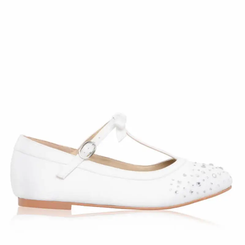 The Perfect Bridal Company Scarpe da comunione bianche Ruthie | Maat: 36