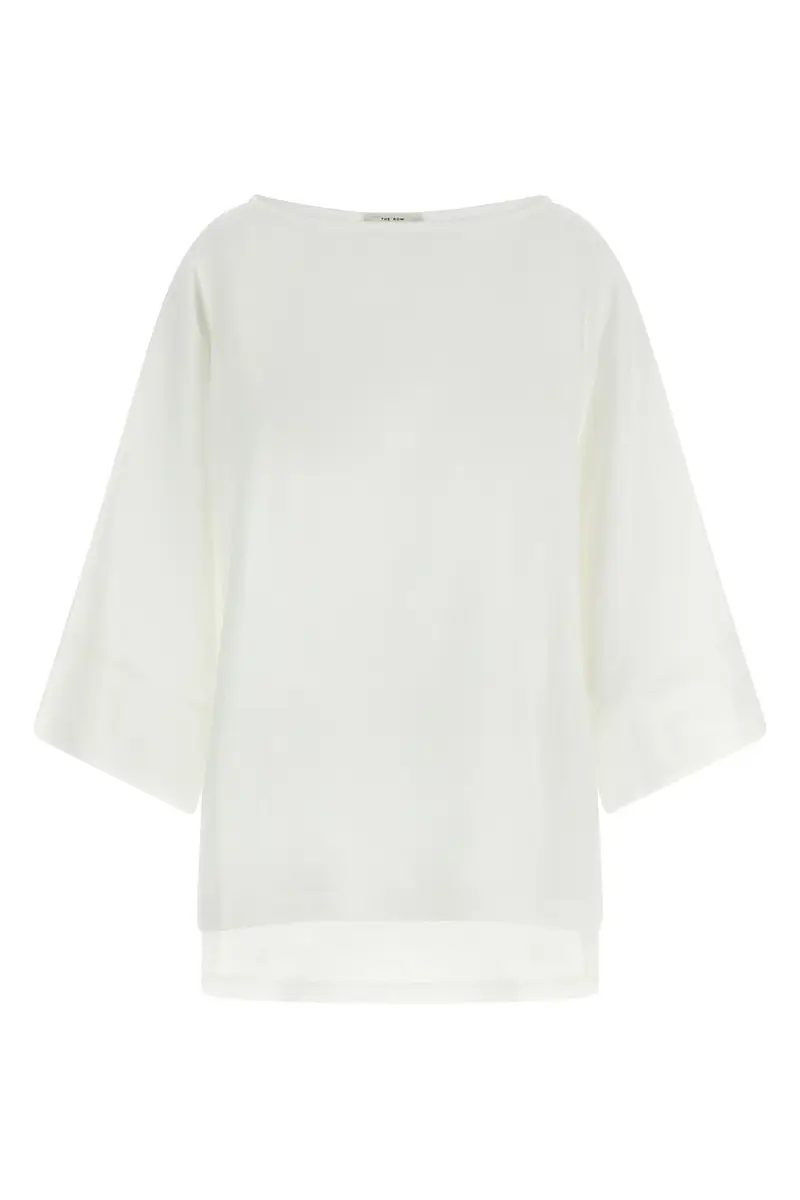 Blusa Junia Top Bianco